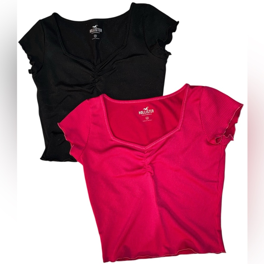 Hollister ribbed baby tees